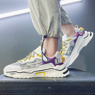 Tenisi casual barbatesti - model rotunjit