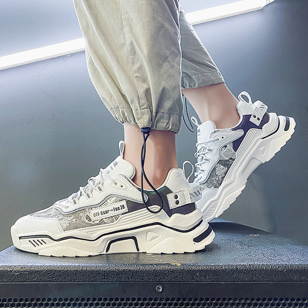 Tenisi casual barbatesti - model rotunjit