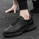 Ανδρικά αθλητικά παπούτσια από οικολογικό δέρμα