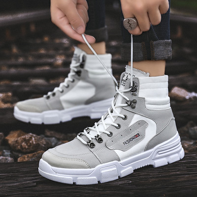 Cizme de iarna pentru barbati cu sireturi - mai multe modele