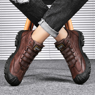 Cizme din piele pentru bărbați - mai multe modele