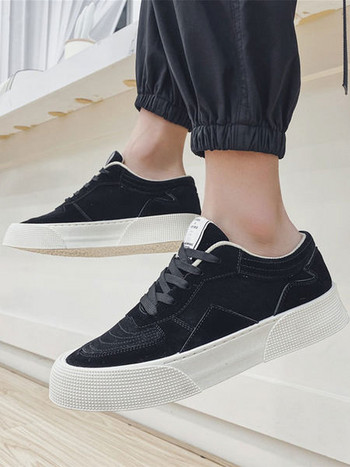 Νέο μοντέλο ανδρικά sneakers από eco suede σε τρία χρώματα