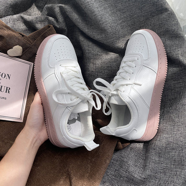 Γυναικεία casual αθλητικά παπούτσια κλασικό μοντέλο από οικολογικό δέρμα