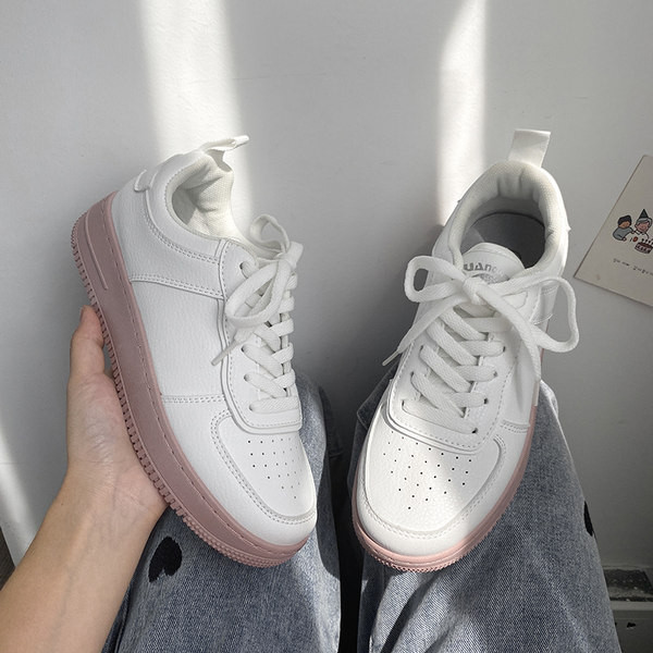 Γυναικεία casual αθλητικά παπούτσια κλασικό μοντέλο από οικολογικό δέρμα