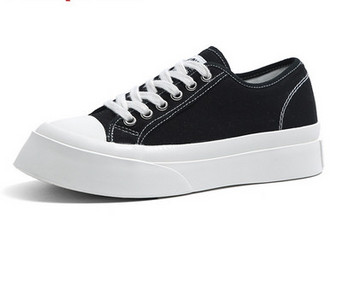 Tenisi dama din piele ecologica in doua modele cu sireturi