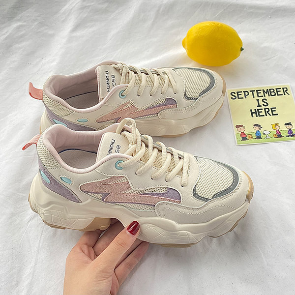 Adidasi eleganti de dama cu plasa si talpa aspra