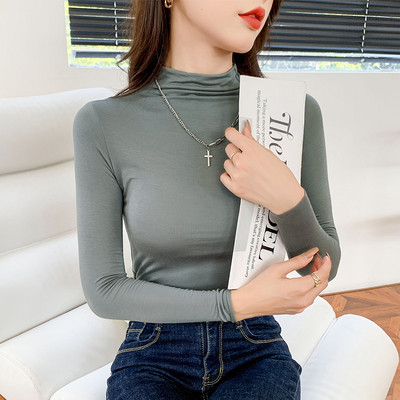 Λεπτό ζιβάνκό άνοιξης-φθινοπώρου για γυναίκες με μακριά μανίκια