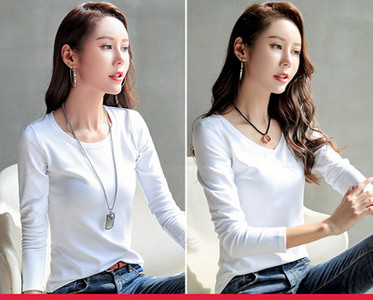 Casual βαμβακερές μπλούζες - 2 τεμάχια