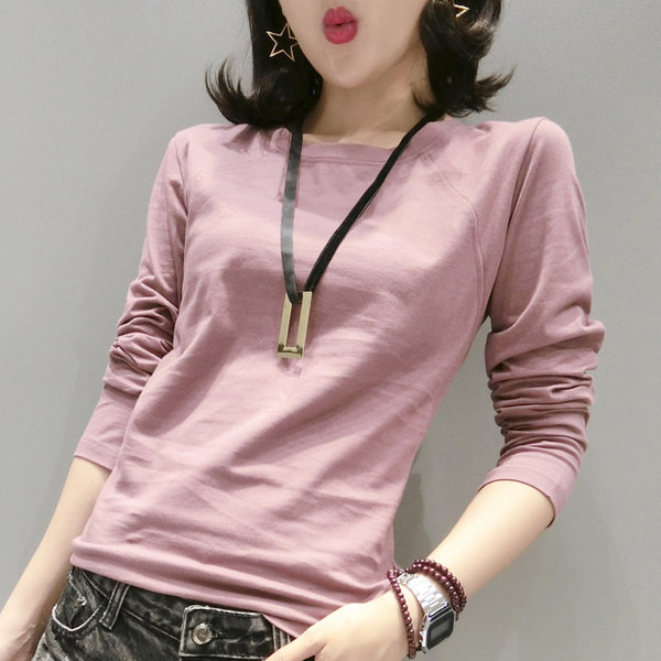 Ženska bluza sa okruglim izrezom - u više boja