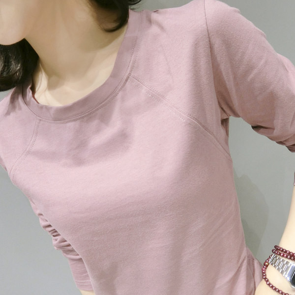 Ženska bluza sa okruglim izrezom - u više boja