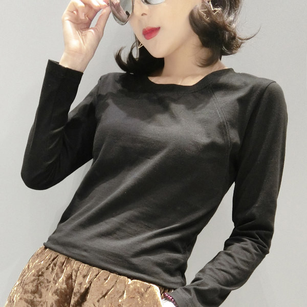 Ženska bluza sa okruglim izrezom - u više boja