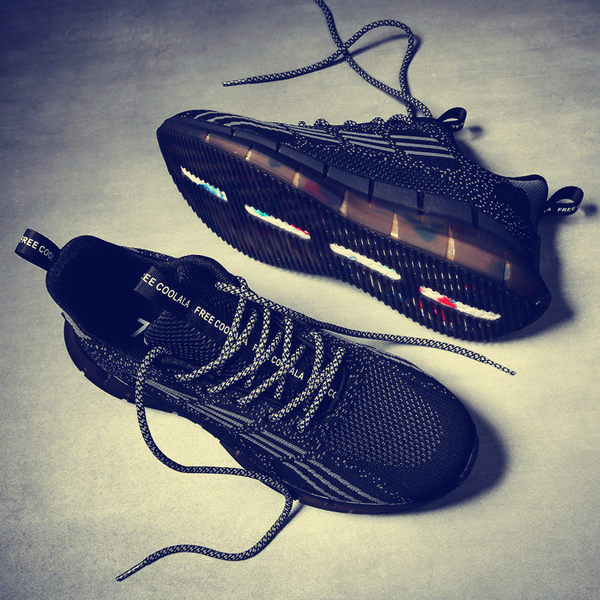 Adidasi sport barbati cu talpa colorata - doua modele