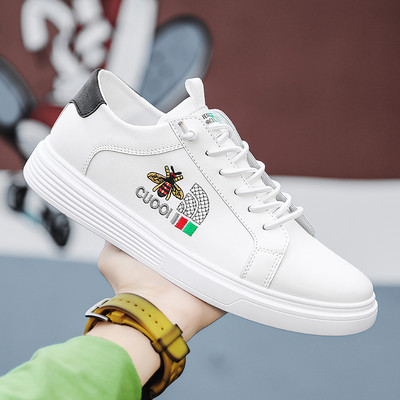 Νέο μοντέλο ανδρικά sneakers από έκο δέρμα με κέντημα