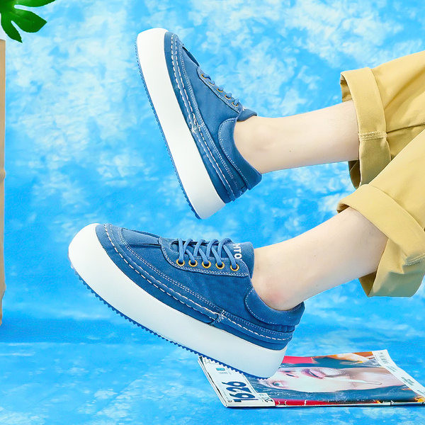 Adidași de toamnă pentru bărbați cu talpă groasă de piele artificială