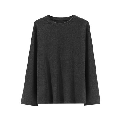 Βαμβακερή φαρδιά μπλούζα απλό μοντέλο - πολλά χρώματα