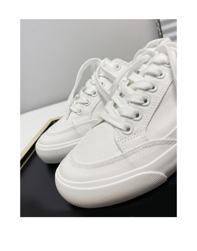 Γυναικεία casual sneakers απλό υφασμάτινο μοντέλο