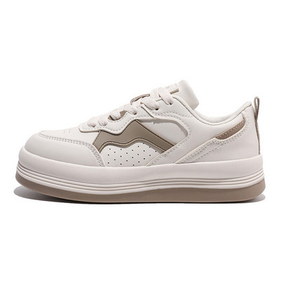 Γυναικεία casual αθλητικά παπούτσια με επίπεδη σόλα σε δύο χρώματα