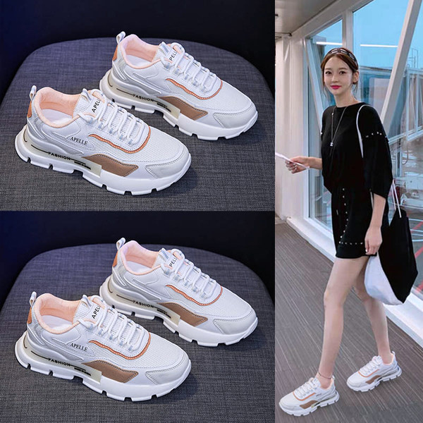 Γυναικεία αθλητικά παπούτσια με κορδόνια σε διάφορα χρώματα