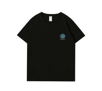 Casual t-shirt με απλικέ και κοντό μανίκι για γυναίκες