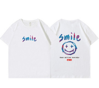 Casual t-shirt με απλικέ και κοντό μανίκι για γυναίκες