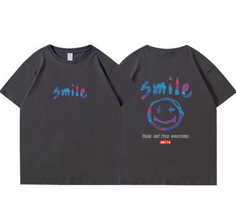 Casual t-shirt με απλικέ και κοντό μανίκι για γυναίκες