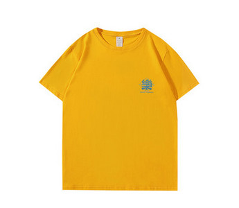 Casual t-shirt με απλικέ και κοντό μανίκι για γυναίκες