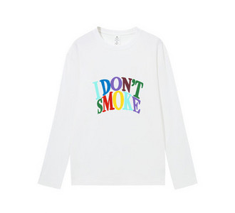 Γυναικεία μονόχρωμη μπλούζα με πολύχρωμη επιγραφή