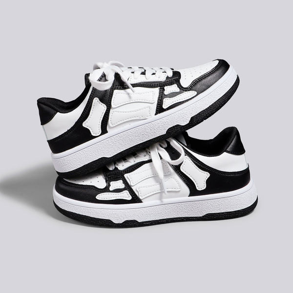 Γυναικεία casual sneakers από οικολογικό δέρμα σε δύο χρώματα