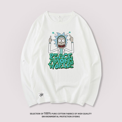 Νέο μοντέλο γυναικεία μπλούζα με έγχρωμη στάμπα και στρογγυλή λαιμόκοψη