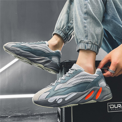 Μοντέρνα ανδρικά πάνινα παπούτσια με τραχιά σόλα - πολλά χρώματα