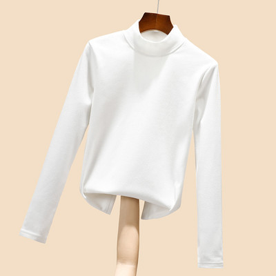 Polo dens de toamnă-iarnă cu o inscripție