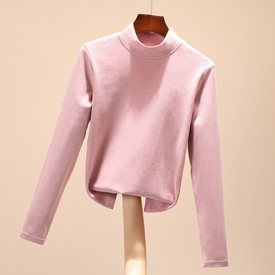 Polo dens de toamnă-iarnă cu o inscripție