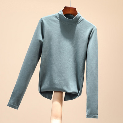 Polo dens de toamnă-iarnă cu o inscripție