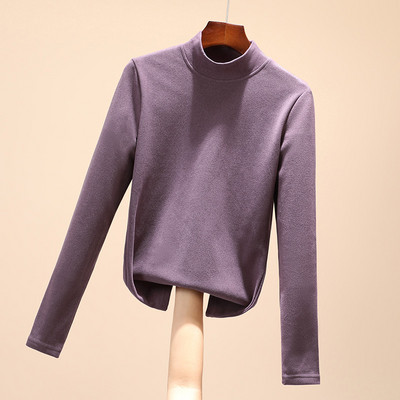 Polo dens de toamnă-iarnă cu o inscripție