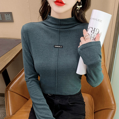 Bluza de dama model nou cu guler polo in patru culori