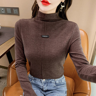 Bluza de dama model nou cu guler polo in patru culori