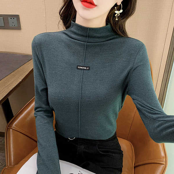 Bluza de dama model nou cu guler polo in patru culori