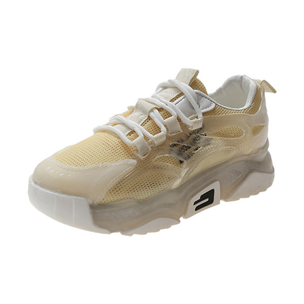 Adidasi de dama cu talpa plata si sireturi din silicon