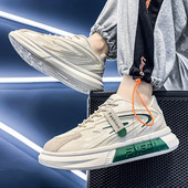 Muške jesenske tenisice s debelim potplatom i mrežastim dijelom