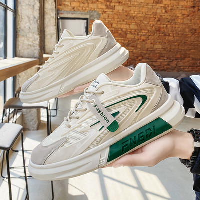 Muške jesenske tenisice s debelim potplatom i mrežastim dijelom