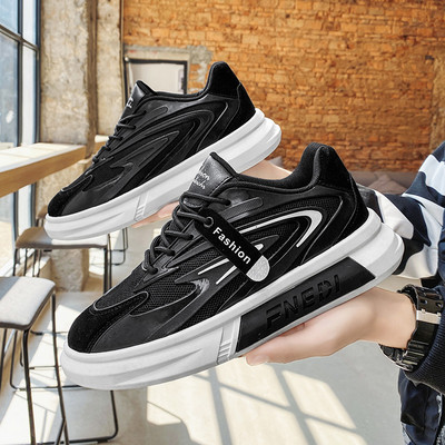 Muške jesenske tenisice s debelim potplatom i mrežastim dijelom