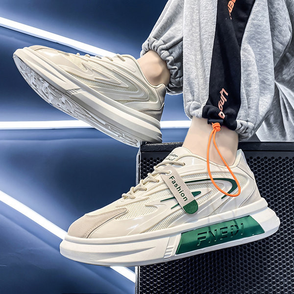 Muške jesenske tenisice s debelim potplatom i mrežastim dijelom