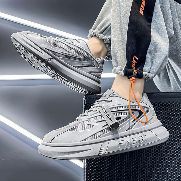 Muške jesenske tenisice s debelim potplatom i mrežastim dijelom