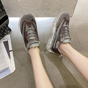 Adidasi moderni de dama cu talpa din silicon model rotunjita