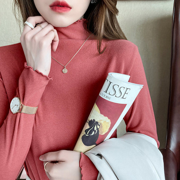 Bluza de dama model nou cu brat lung si guler polo