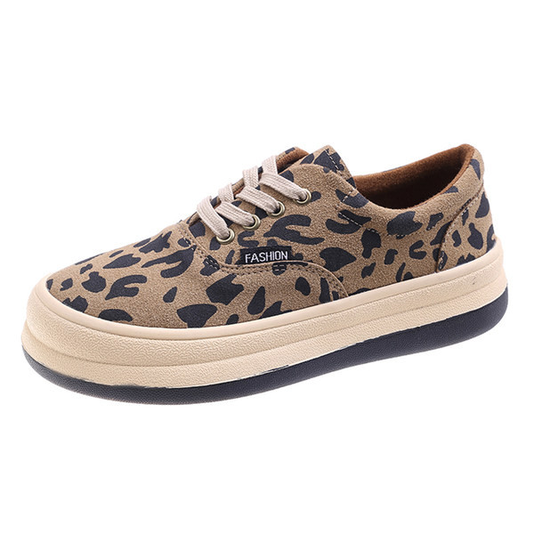 Adidași de damă cu șireturi în negru și maro