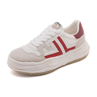 Adidasi casual dama cu margini si talpa plata