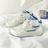 Ženske tenisice sa vezicama i ravnim đonom - dvije boje