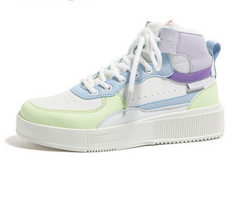 Ženske tenisice sa vezicama i ravnim đonom - dvije boje