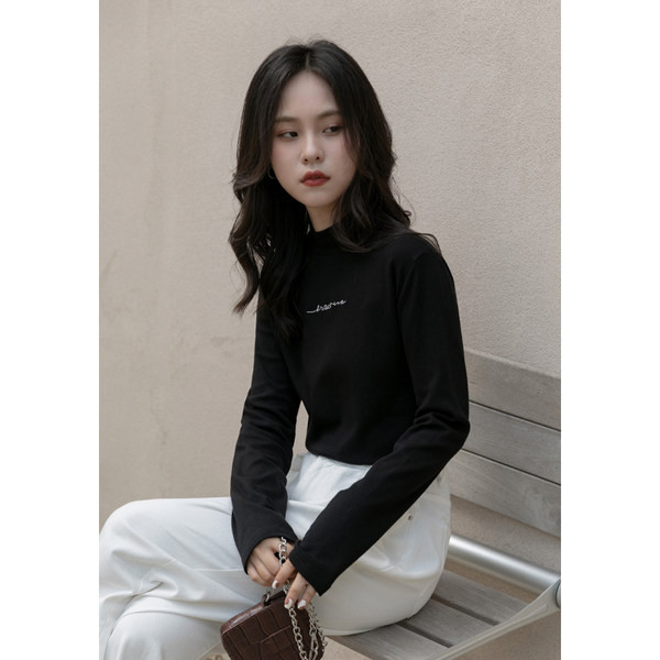 Ležerna pamučna ženska bluza sa natpisom